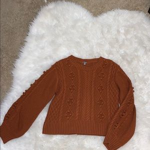Cropped sweater